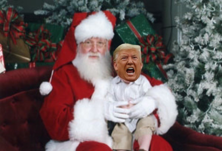 Santa and Trump