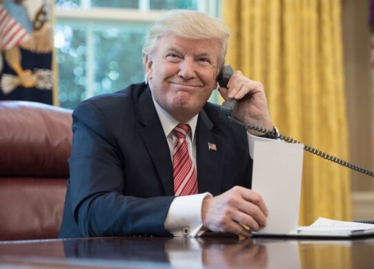 Trump Phony Phone Call